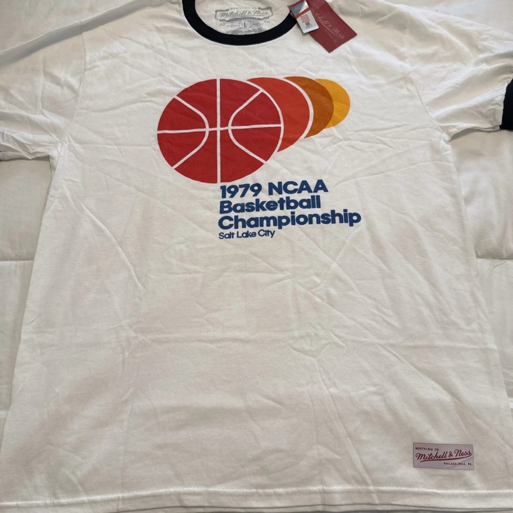 Mitchell & Ness 1979 NCAA Basketball Championship T-Shirt Michigan State